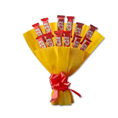 "Kitkat chocolate bouquet - Click here to View more details about this Product